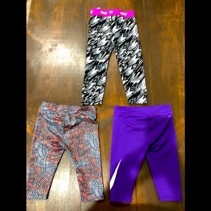 Nike girl bottoms